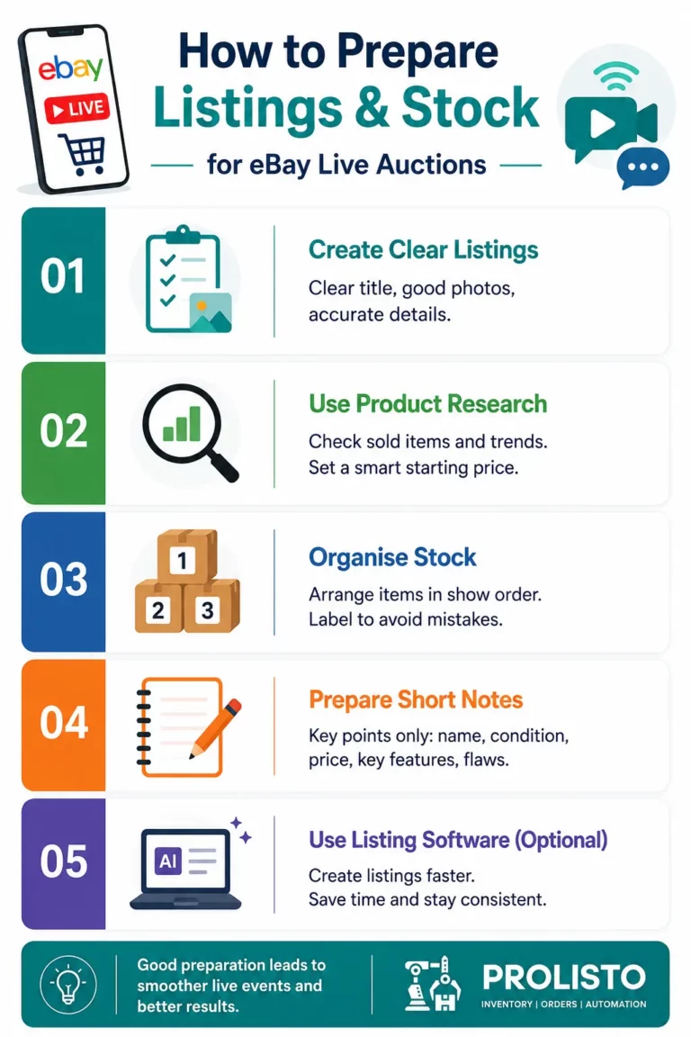 how to start selling on eBay Live