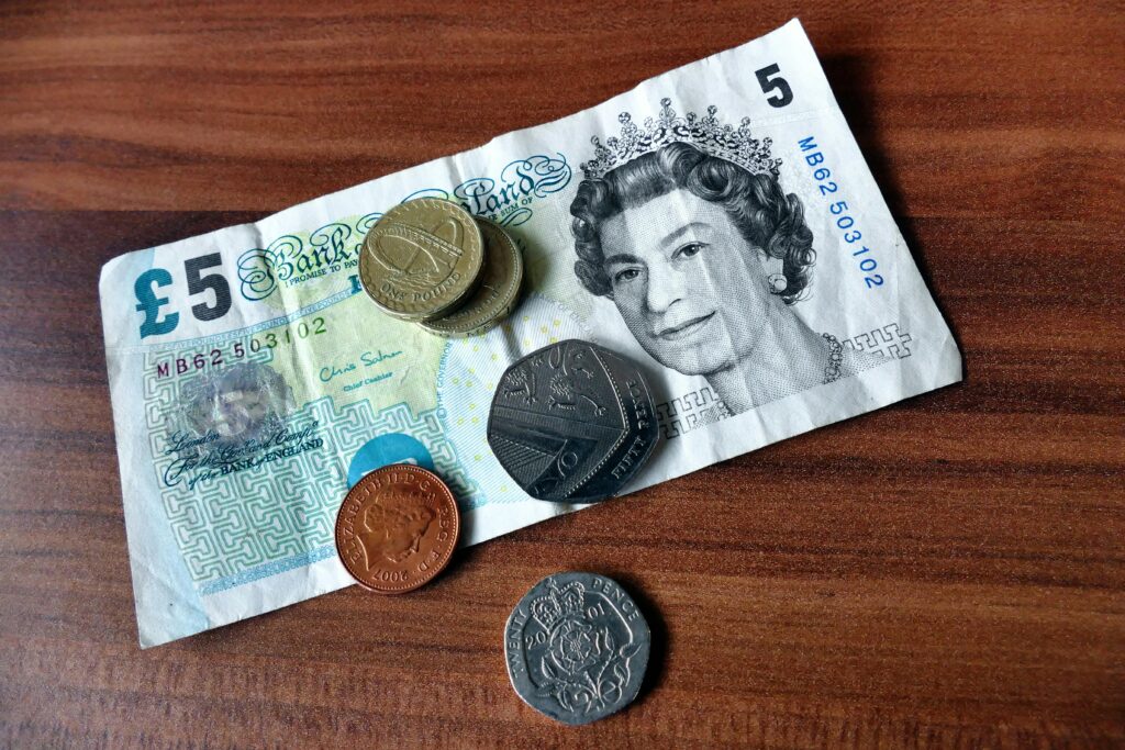Euro pounds notes and coins depicting the change in Final Value Fee