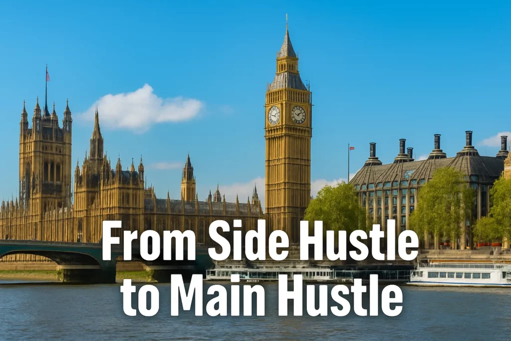 Westminster picture showcasing the name of UK trading allowance event