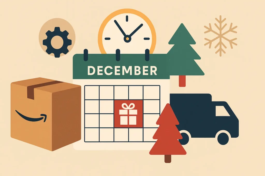 image showing How Amazon Sellers Should prepare for amazon holiday settings .